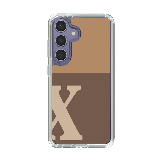 Slim Protection Case［ Original - initial two tone - X brown ］