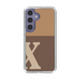 Slim Protection Case［ Original - initial two tone - X brown ］