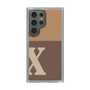 Slim Protection Case［ Original - initial two tone - X brown ］