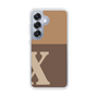 Slim Protection Case［ Original - initial two tone - X brown ］