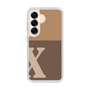 Slim Protection Case［ Original - initial two tone - X brown ］