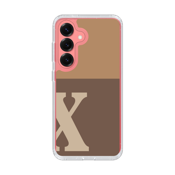 Slim Protection Case［ Original - initial two tone - X brown ］