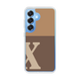 Slim Protection Case［ Original - initial two tone - X brown ］