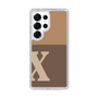 Slim Protection Case［ Original - initial two tone - X brown ］