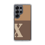 Slim Protection Case［ Original - initial two tone - X brown ］