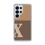 Slim Protection Case［ Original - initial two tone - X brown ］