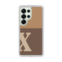 Slim Protection Case［ Original - initial two tone - X brown ］