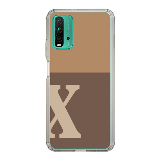 Slim Protection Case［ Original - initial two tone - X brown ］