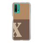 Slim Protection Case［ Original - initial two tone - X brown ］