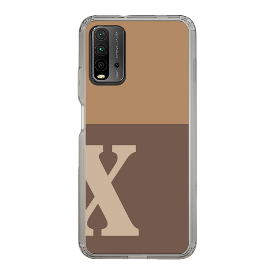 Slim Protection Case［ Original - initial two tone - X brown ］