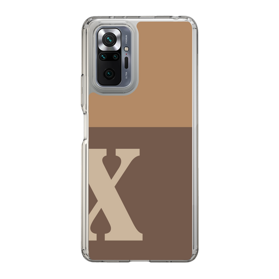 Slim Protection Case［ Original - initial two tone - X brown ］