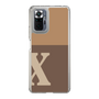 Slim Protection Case［ Original - initial two tone - X brown ］