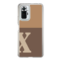 Slim Protection Case［ Original - initial two tone - X brown ］
