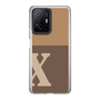 Slim Protection Case［ Original - initial two tone - X brown ］