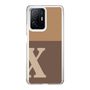 Slim Protection Case［ Original - initial two tone - X brown ］