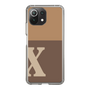 Slim Protection Case［ Original - initial two tone - X brown ］
