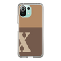 Slim Protection Case［ Original - initial two tone - X brown ］