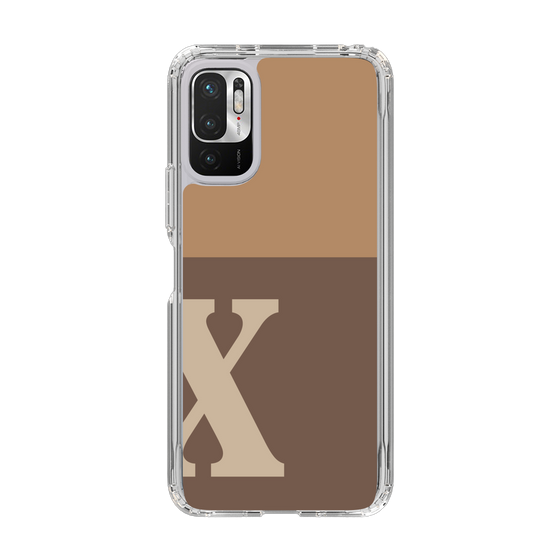 Slim Protection Case［ Original - initial two tone - X brown ］