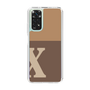 Slim Protection Case［ Original - initial two tone - X brown ］