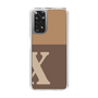 Slim Protection Case［ Original - initial two tone - X brown ］
