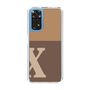 Slim Protection Case［ Original - initial two tone - X brown ］