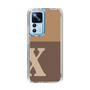 Slim Protection Case［ Original - initial two tone - X brown ］