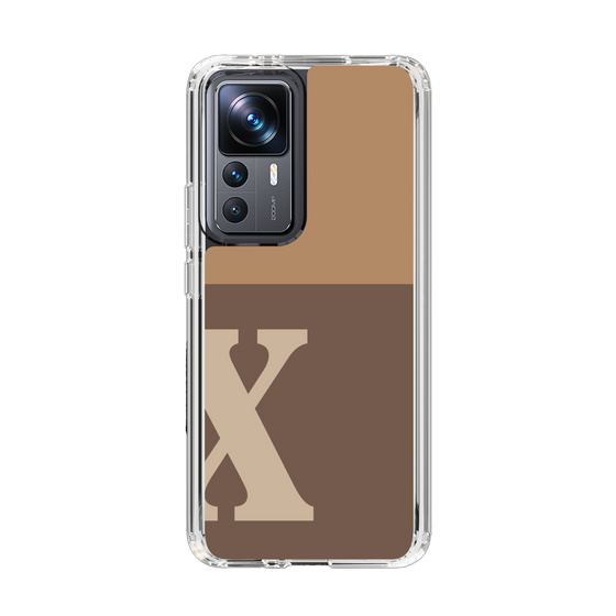 Slim Protection Case［ Original - initial two tone - X brown ］