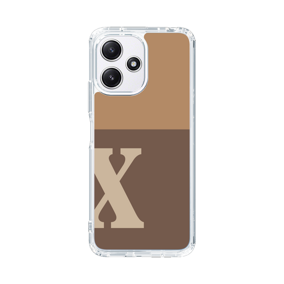 Slim Protection Case［ Original - initial two tone - X brown ］