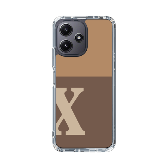Slim Protection Case［ Original - initial two tone - X brown ］