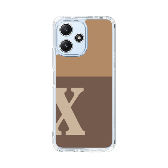 Slim Protection Case［ Original - initial two tone - X brown ］
