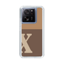Slim Protection Case［ Original - initial two tone - X brown ］