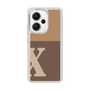 Slim Protection Case［ Original - initial two tone - X brown ］