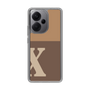 Slim Protection Case［ Original - initial two tone - X brown ］