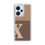 Slim Protection Case［ Original - initial two tone - X brown ］