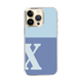 Slim Protection Case［ Original - initial two tone - X blue ］