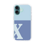 Slim Protection Case［ オリジナル - initial two tone - X blue ］