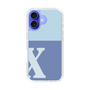 Slim Protection Case［ オリジナル - initial two tone - X blue ］