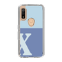 Slim Protection Case［ Original - initial two tone - X blue ］