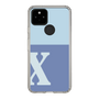 Slim Protection Case［ Original - initial two tone - X blue ］