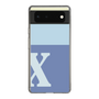 Slim Protection Case［ Original - initial two tone - X blue ］