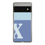Slim Protection Case［ Original - initial two tone - X blue ］
