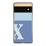 Slim Protection Case［ Original - initial two tone - X blue ］