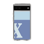 Slim Protection Case［ Original - initial two tone - X blue ］