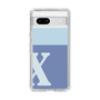 Slim Protection Case［ Original - initial two tone - X blue ］