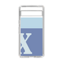 Slim Protection Case［ Original - initial two tone - X blue ］