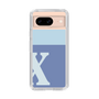 Slim Protection Case［ Original - initial two tone - X blue ］