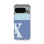 Slim Protection Case［ Original - initial two tone - X blue ］