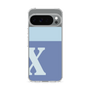 Slim Protection Case［ Original - initial two tone - X blue ］