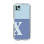 Slim Protection Case［ Original - initial two tone - X blue ］