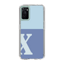 Slim Protection Case［ Original - initial two tone - X blue ］